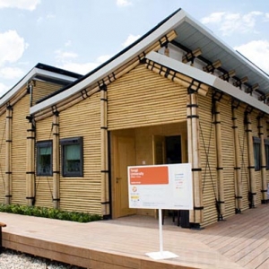 Bambu House at European Solar Decathlon