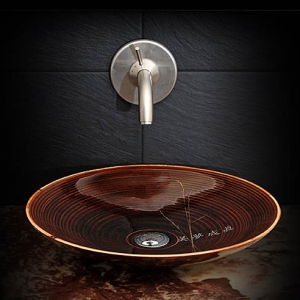 Luxurious bath sinks by Ammonitum