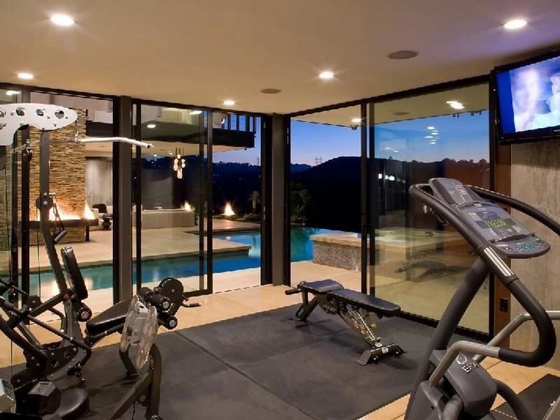 Luxury Home Fitness Gym