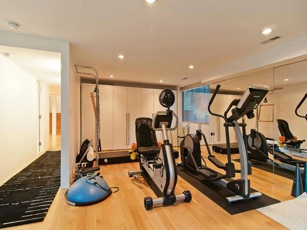 fitness room at home