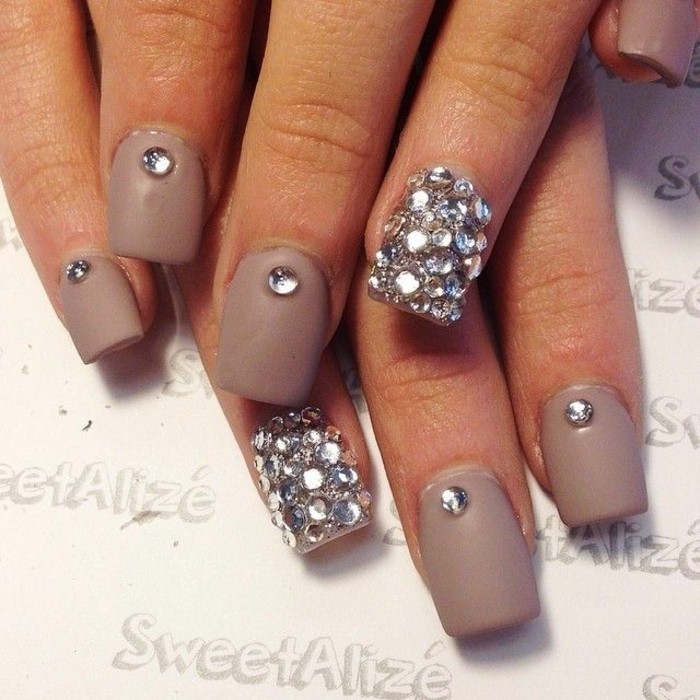 1001 Ideas For Nails With Rhinestones You Must Try This Year 1472