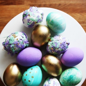 150+ Beautiful and Creative Suggestions for Dyeing Easter Eggs