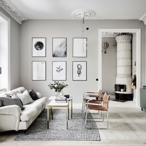 Looking for Colors That Go With Gray Walls? We have over 40 examples!