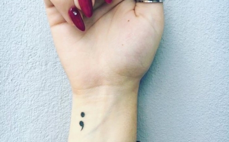 The Semicolon Tattoo – A Creative and Inspirational Sign of Support