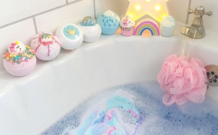 different bath bombs