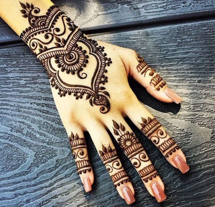 Traditional Design  Indian Bridal Henna Tattoo  Free Stock Photo by  Mehndi Training Center on Stockvaultnet