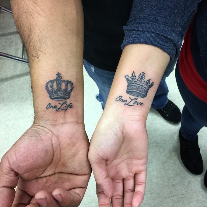 15 Matching Tattoos Thatll Inspire You to Get Ink with Your Loved Ones   Style  SelfCare  TLCcom