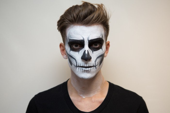 day of the dead face paint ideas for men