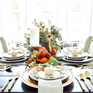 90 Stunning Thanksgiving table decorations for your festive lunch or dinner