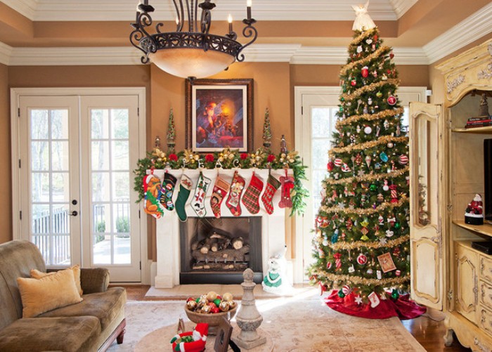 1001 + Ideas for Christmas Mantel Ideas - Beautiful and Festive Home