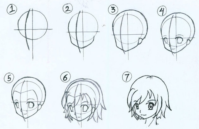 1001 + ideas how to draw a girl - tutorials and pictures