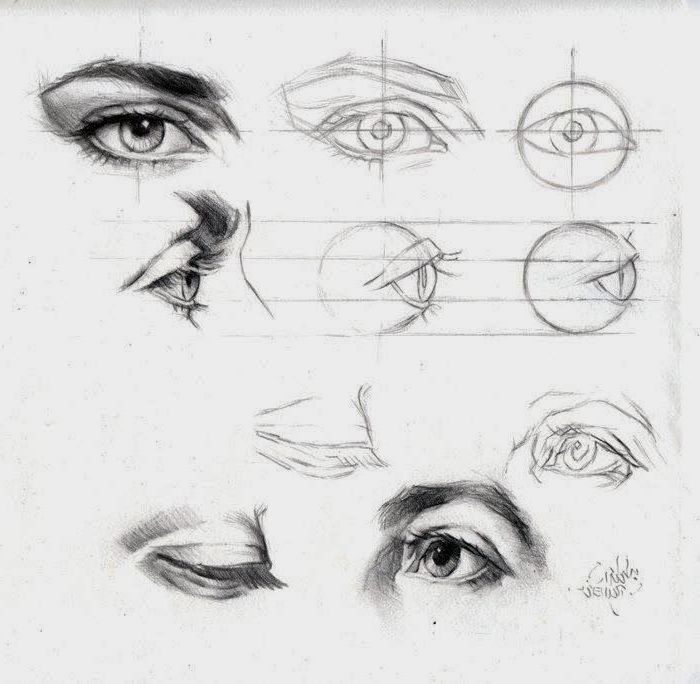 drawings of step by step