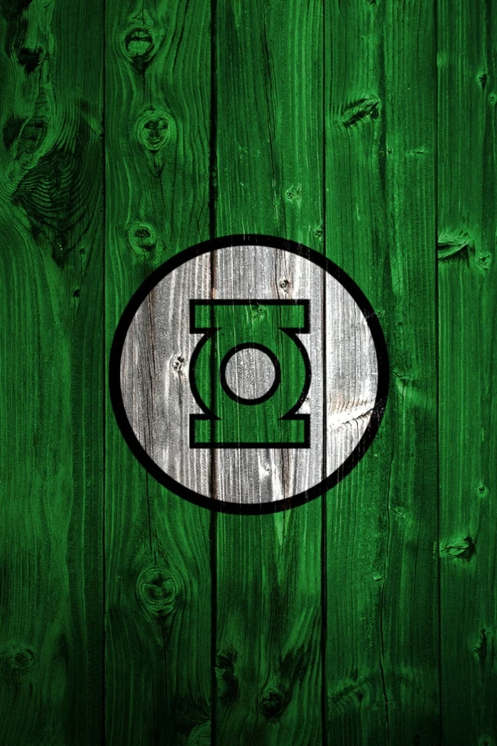 green lantern symbol, green background, pink iphone wallpaper