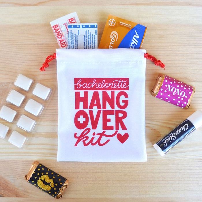 Bachelorette Party Hangover Kits Bachelorette Party Favor Bag Bachelore...