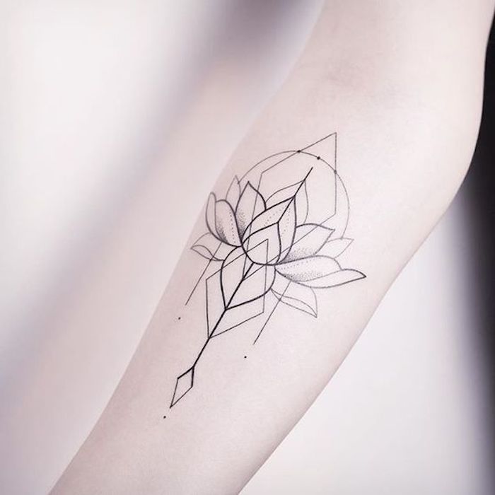 Stylish lotus flower tattoo  Lotus flower tattoo Flower tattoos Tattoos