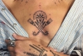 60+ beautiful chest tattoos for women