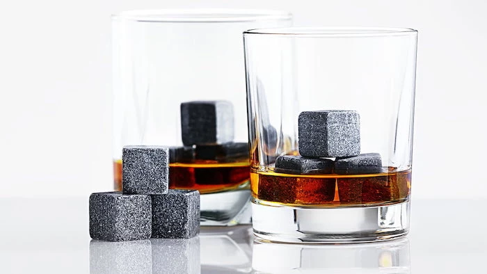 whiskey stones, use instead of ice, whiskey glasses, diy gifts for boyfriend