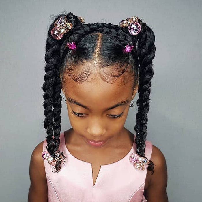 ▷ 1001 + ideas for beautiful and easy little girl hairstyles