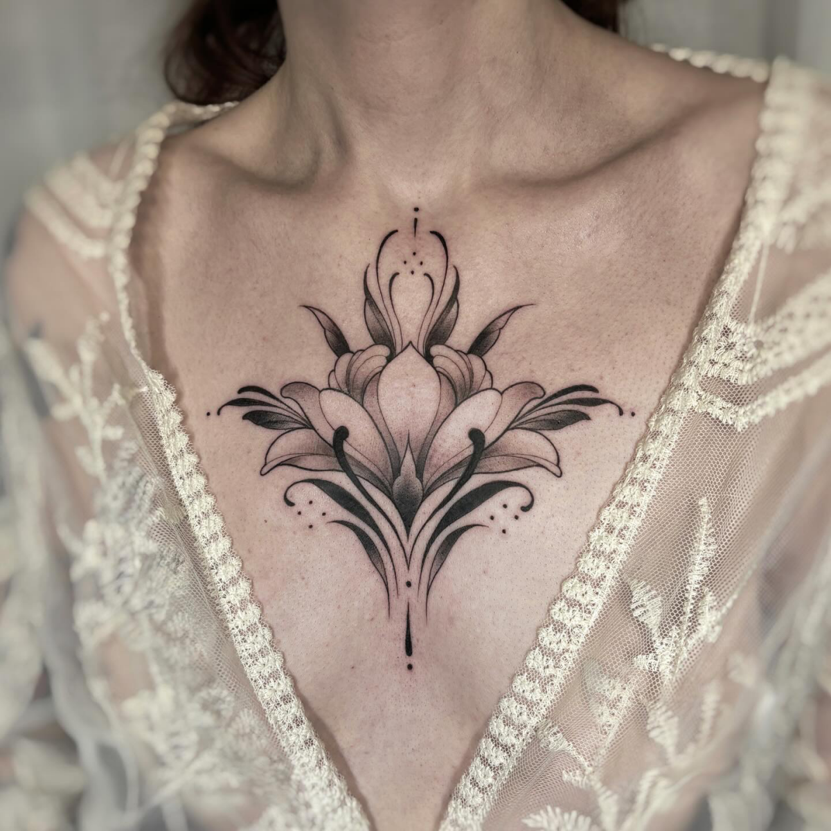 Bold and Beautiful: 50+ Chest Tattoos for Women You’ll Love