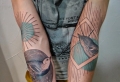Geometric shapes on the skin – more than 60 ideas for a unique geometric tattoo