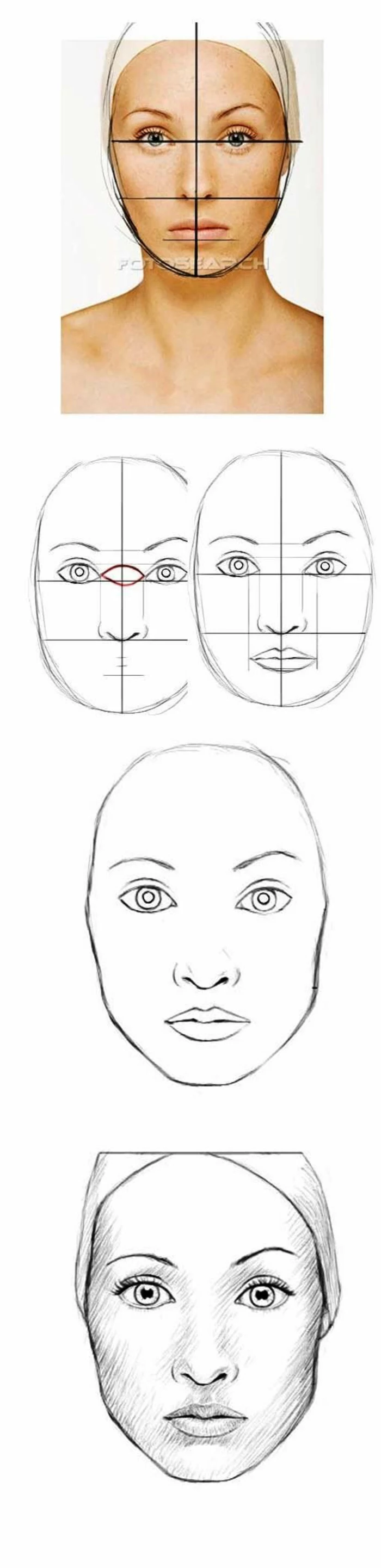 step by step tutorial, how to draw a cartoon person, how to draw a face