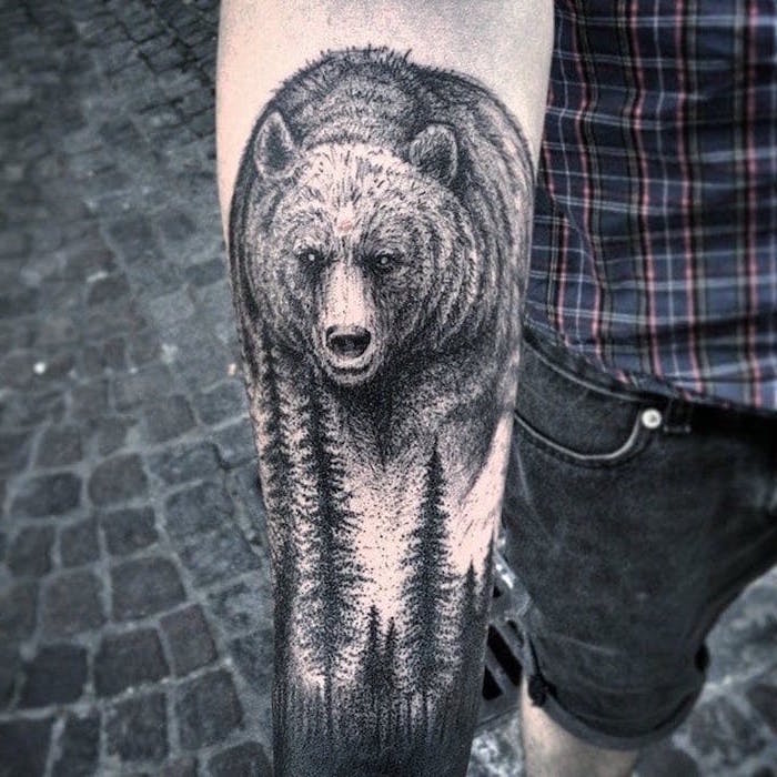 After Inked na Twitterze Lets enjoy these spectacular bear tattoos  demonstrating their strength and power on the skin Bear BearTattoo  AnimalTattoo BigAnimal WildLife afterinked proudusers  formulatedforperfection afterinkedeveryday 