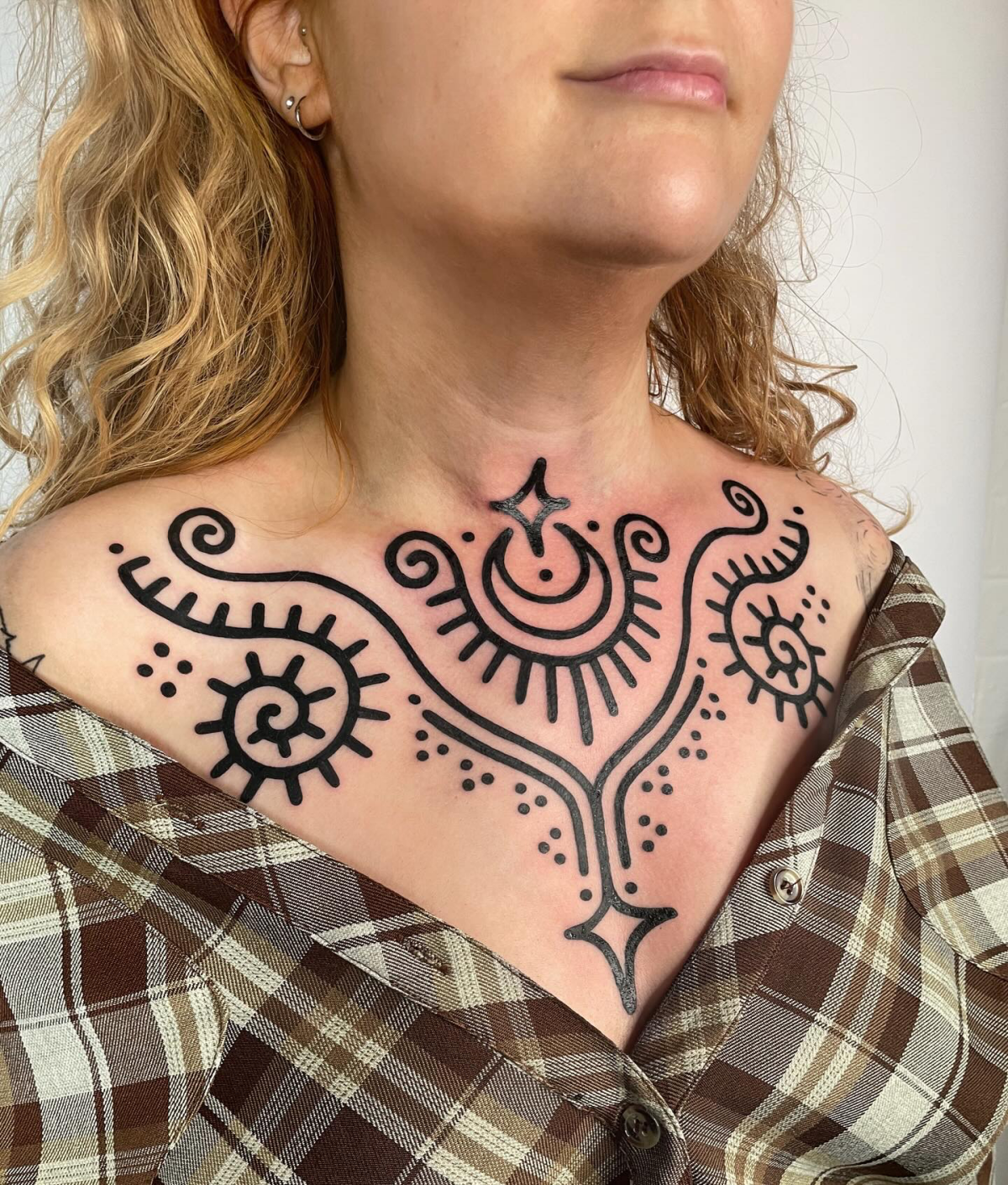 thick ornamental tattoo idea