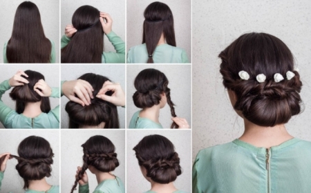 Beautiful hairstyles: 124 ideas and instructions for re-styling