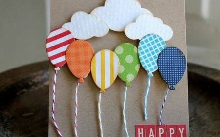 DIY birthday cards: instructions, ideas, inspirations