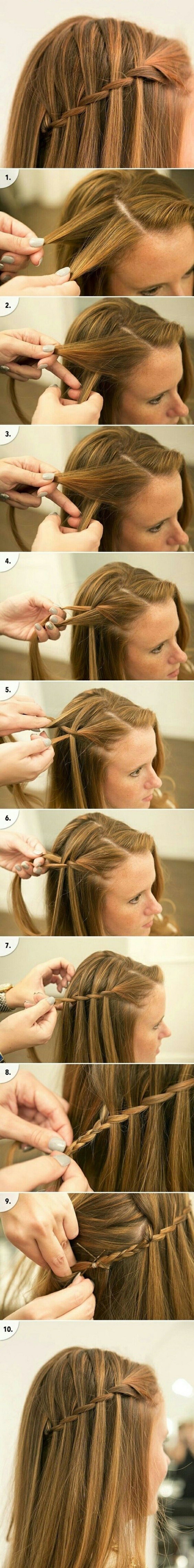 step by step diy tutorial, braid on the side, hairstyles for homecoming, long blonde hair