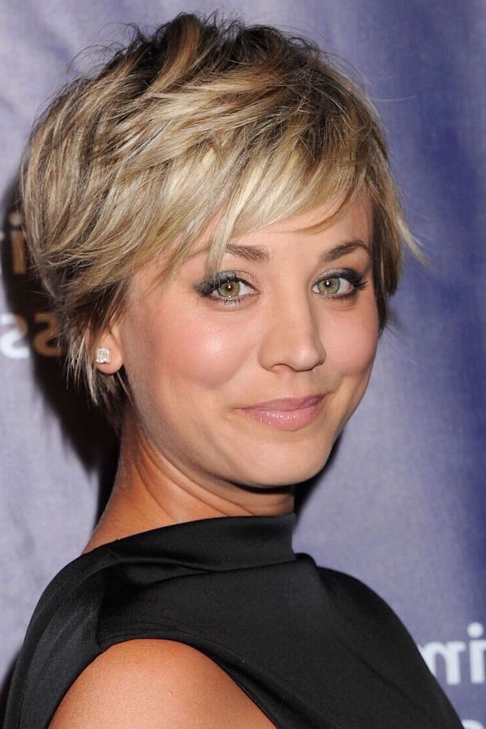 New short hair inspiration and the lovely Kaley CuocoSweetling  Short  hair styles Short hair styles easy Hair styles