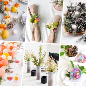 Over 90 magnificent table decoration ideas + DIY instructions