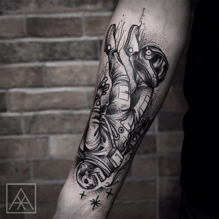 Update 68 forearm skull and rose tattoo best  thtantai2