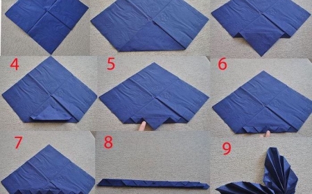 Over 70 napkin folding tutorials and ideas for an Insta-worthy table ...