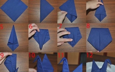 Over 70 napkin folding tutorials and ideas for an Insta-worthy table ...