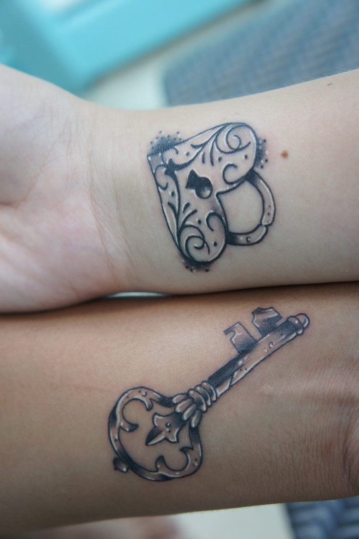 1001 + ideas for matching couple tattoos to help you declare your love