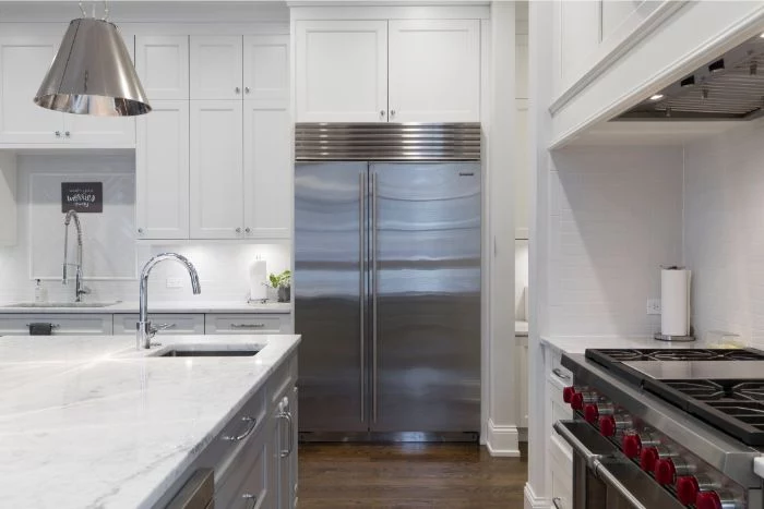 how to choose the best design for your new kitchen, white and gray furniture 