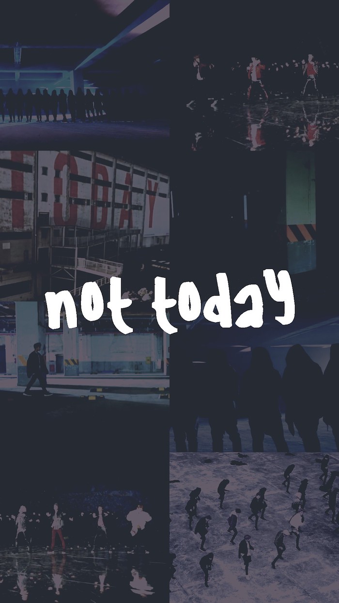 no today, photo collage, black background tumblr, people dancing