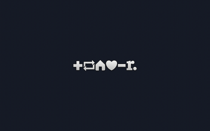 white letters, black background, original logo, black background tumblr
