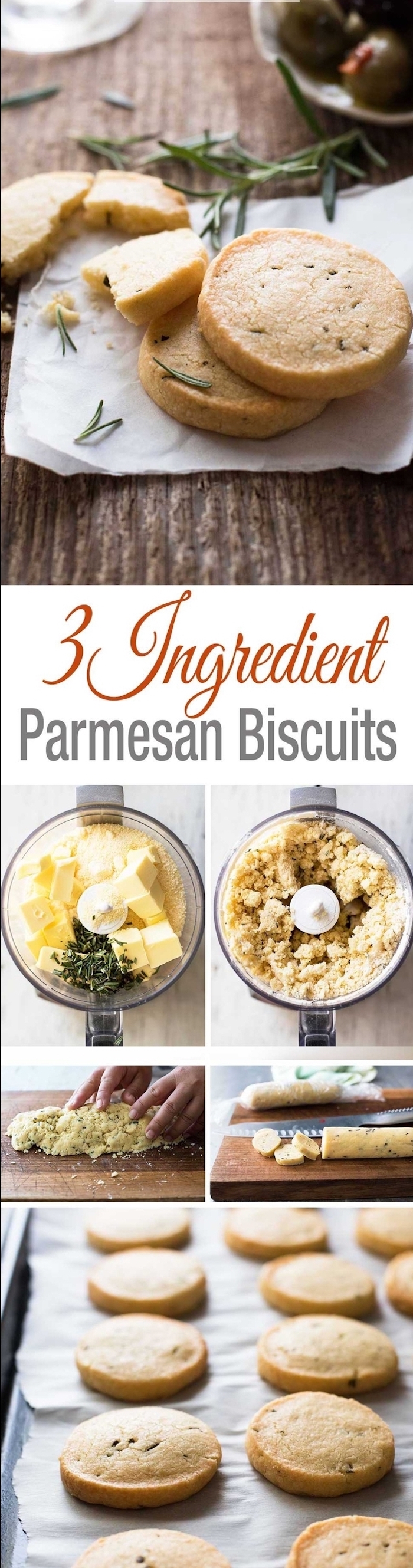 parmesan buscuits, easy vegetarian appetizers, step by step, diy recipe