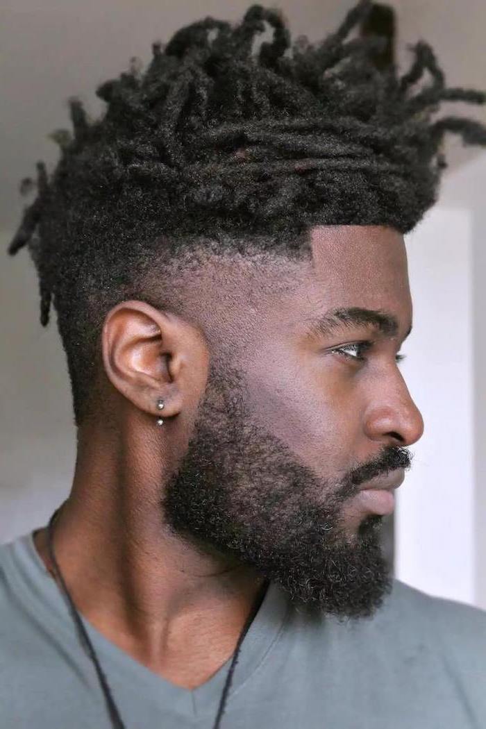 haircuts for black guys with long hair