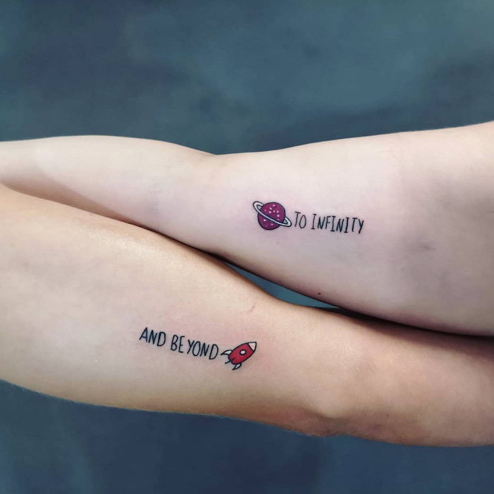 Cute matching couple tattoos to help you declare your love