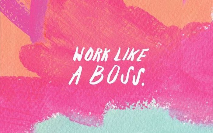 work like a boss, rose wallpaper phone, pink orange and blue background