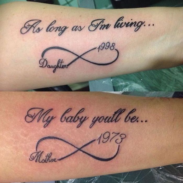 1001 Ideas For Heartwarming Mother Daughter Tattoos