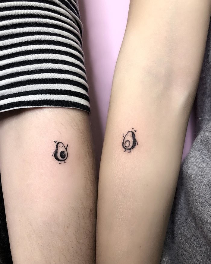 79 Hearty Matching Best Friend Tattoos with Meanings