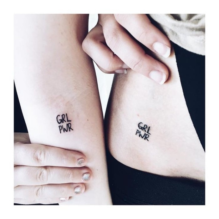 Tiny Best Friend Tattoos  POPSUGAR Love UK