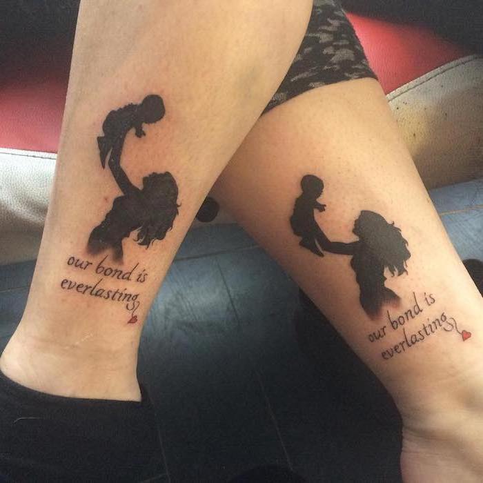 1001 + ideas for heartwarming mother daughter tattoos