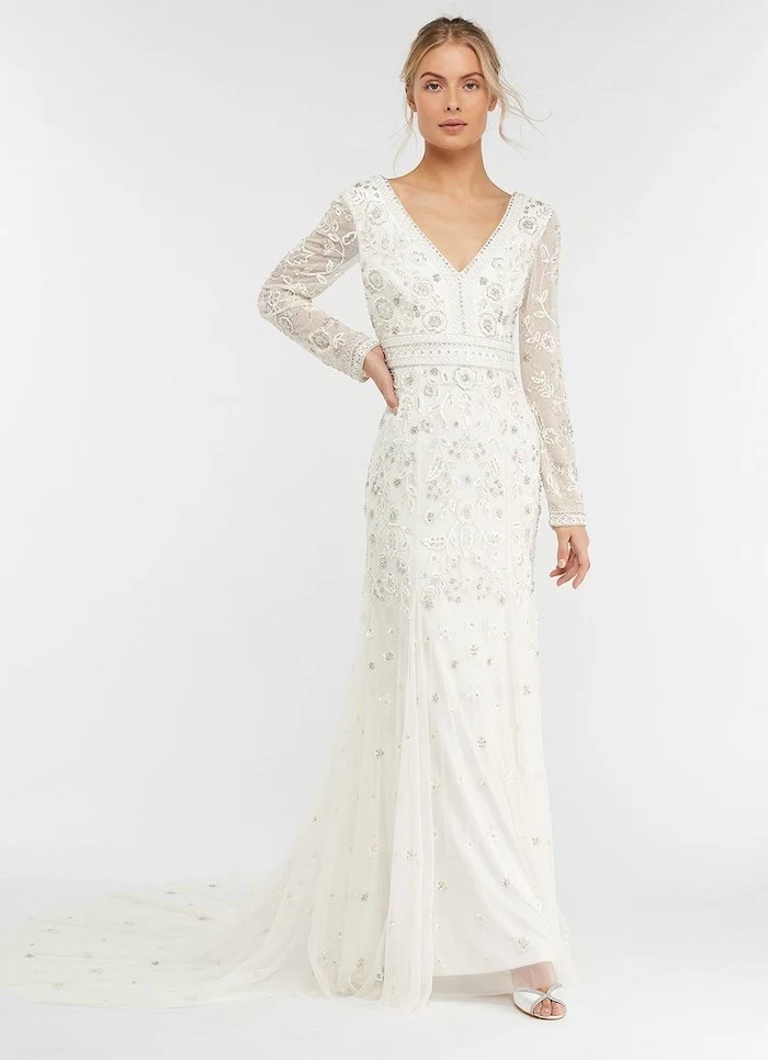 Gorgeous long sleeve wedding dresses, fresh off the 2019’s runways
