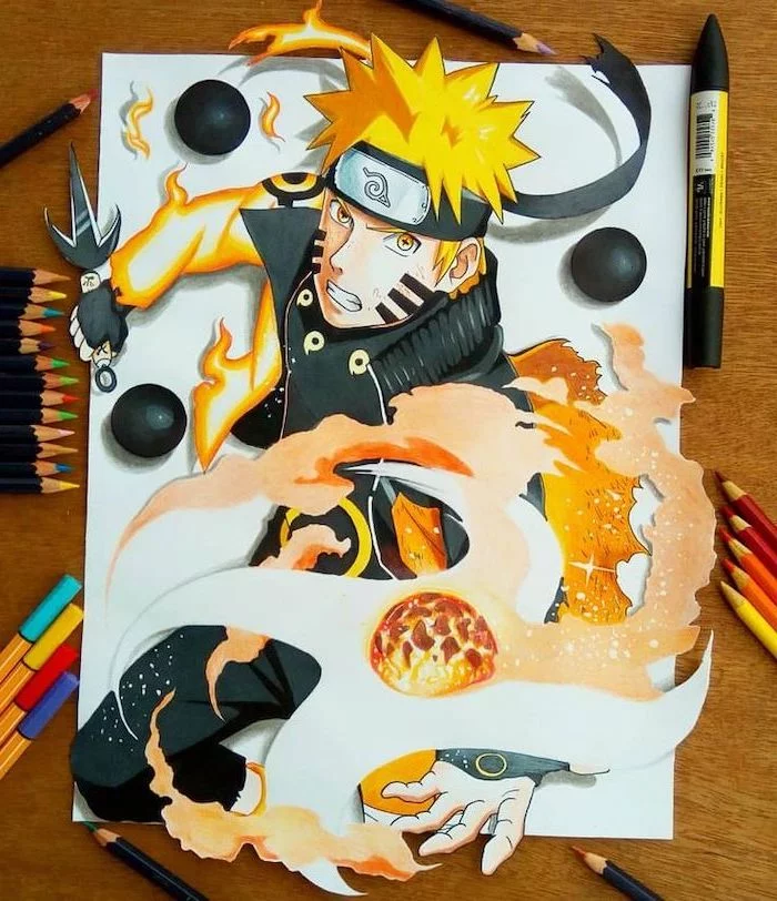 Anime sketch, Naruto sketch drawing, Anime character drawing