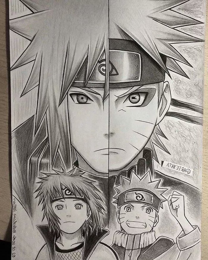 25 Awesome Naruto Drawings for Anime Artists - Beautiful Dawn Designs